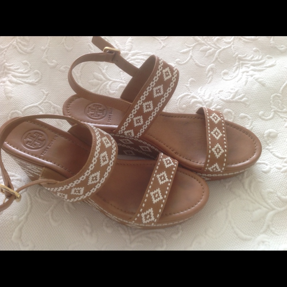 Tory Burch wedge sandals